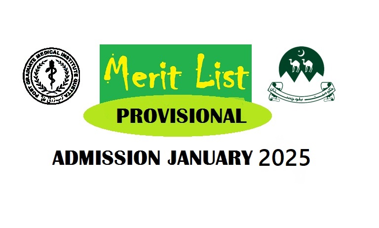 Provisional Merit List